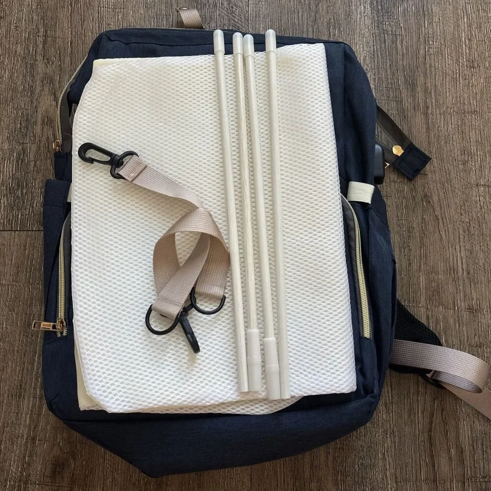 LAND Mommy And Baby Bag Diaper bag Backpack with changing station